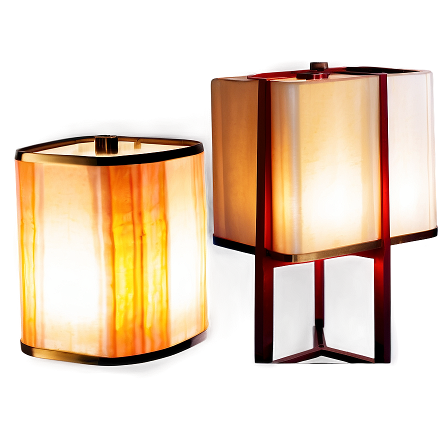 Square Table Lamp Png 06262024