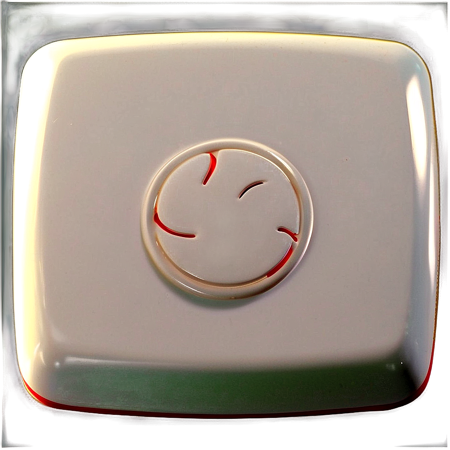 Square White Button Png Bjt41