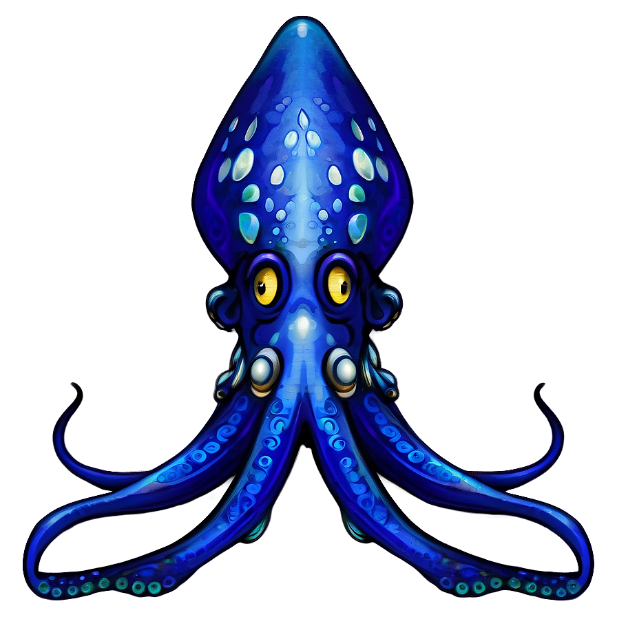 Squid Tattoo Design Png 87