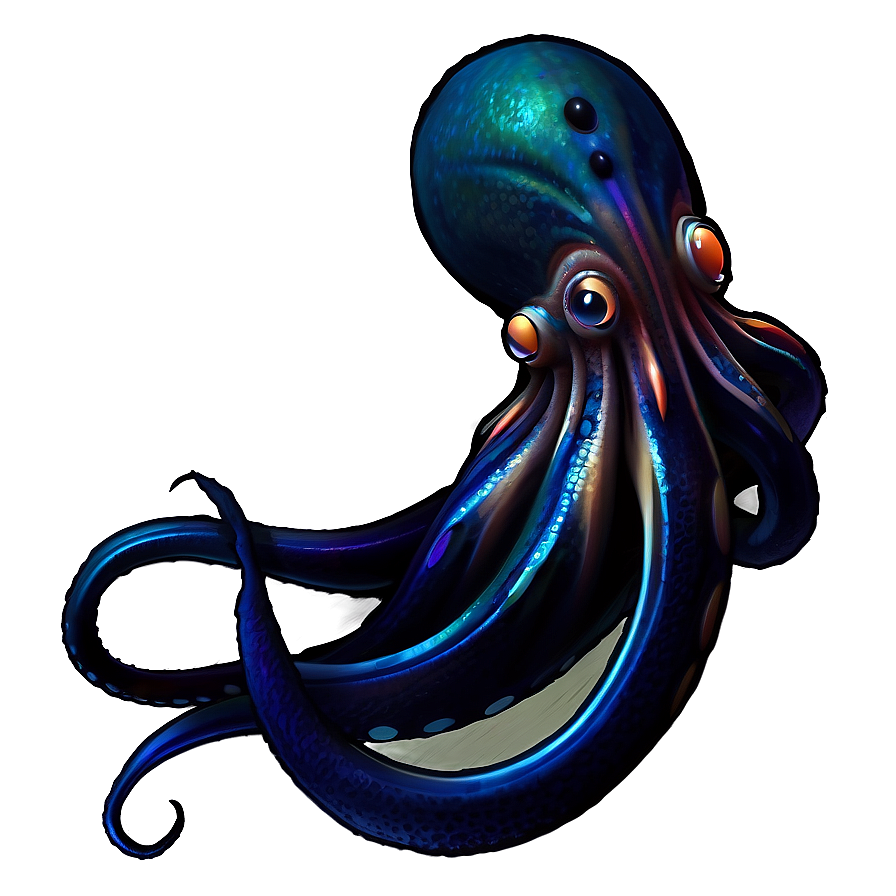 Squid Tattoo Design Png 92