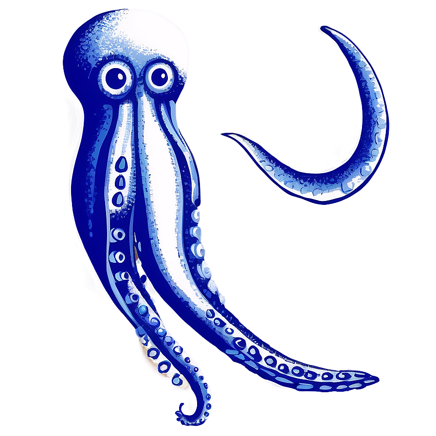 Squid Vector Art Png 9