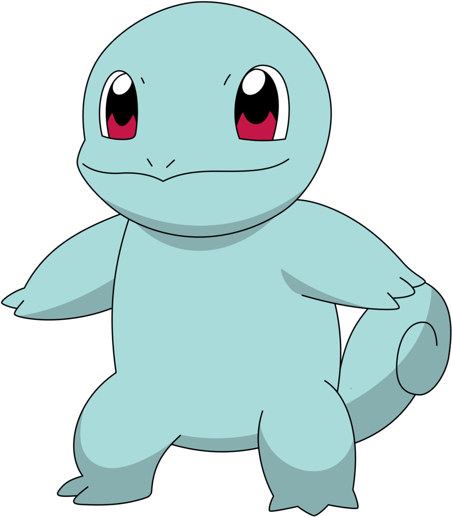 Squirtle Pokemon Character Illustration