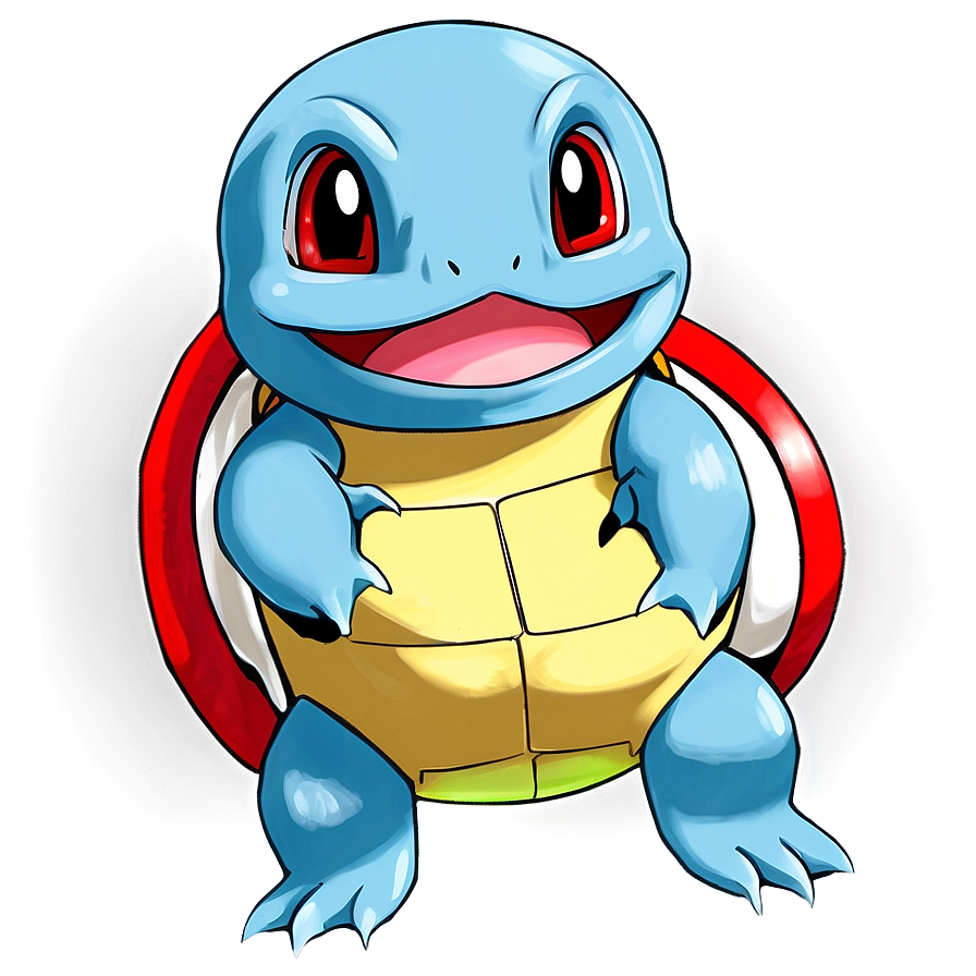 Squirtle With Pokeball Png 05212024