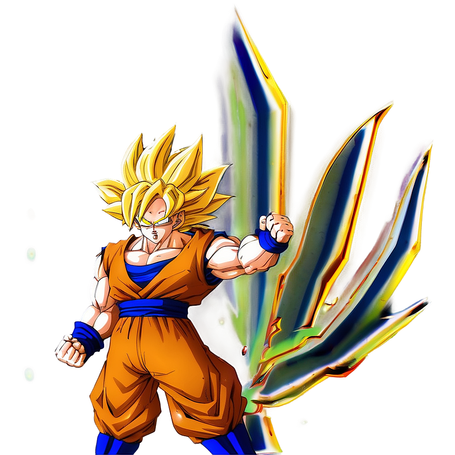 Ssj3 Goku Epic Pose Png 06252024