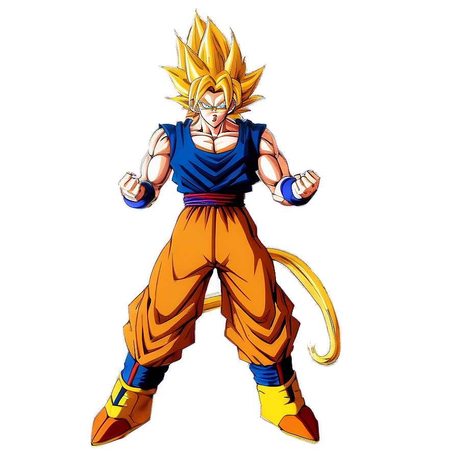 Ssj3 Goku Epic Pose Png Ywg