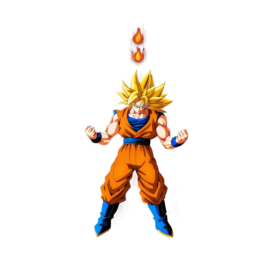 Ssj3 Goku Fiery Aura Png Bej