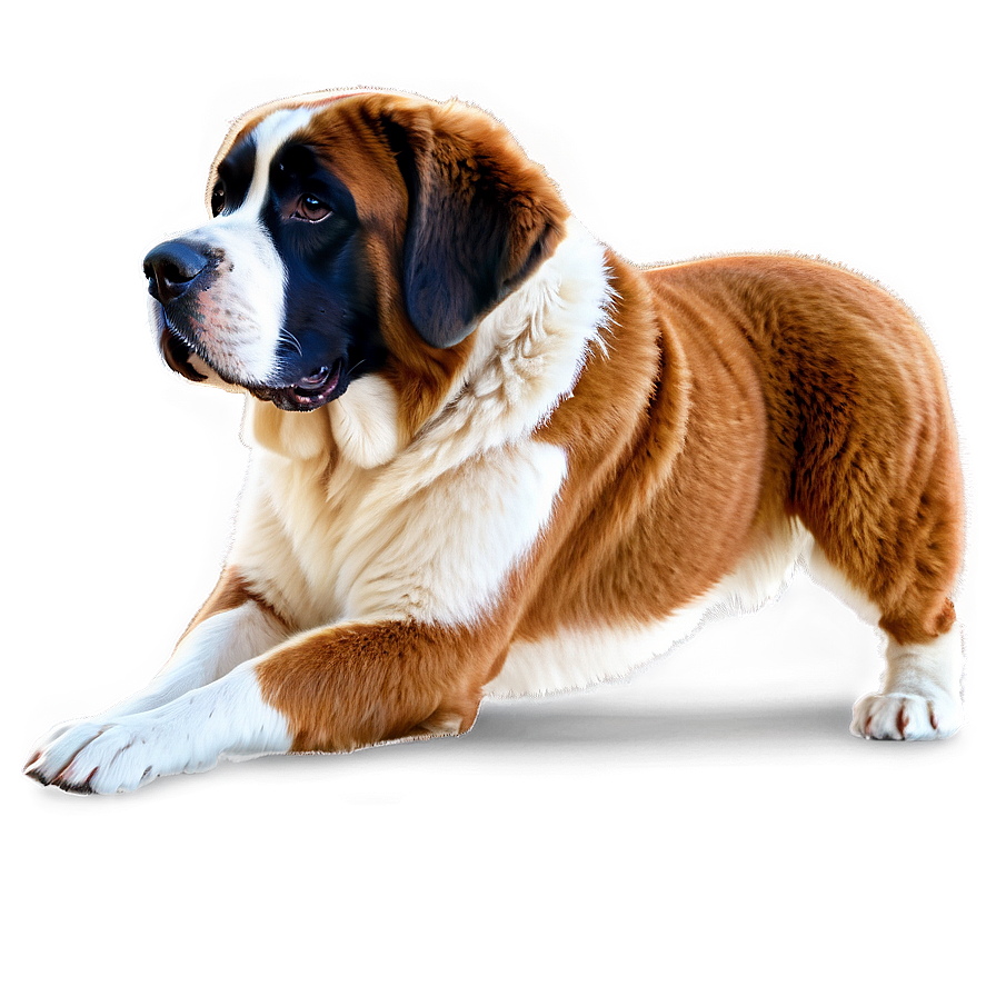 St Bernard Breed Illustration Png 52