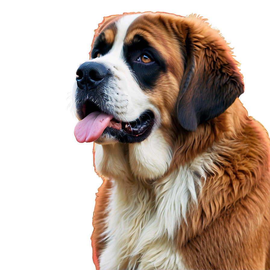 St Bernard In Snow Png 58