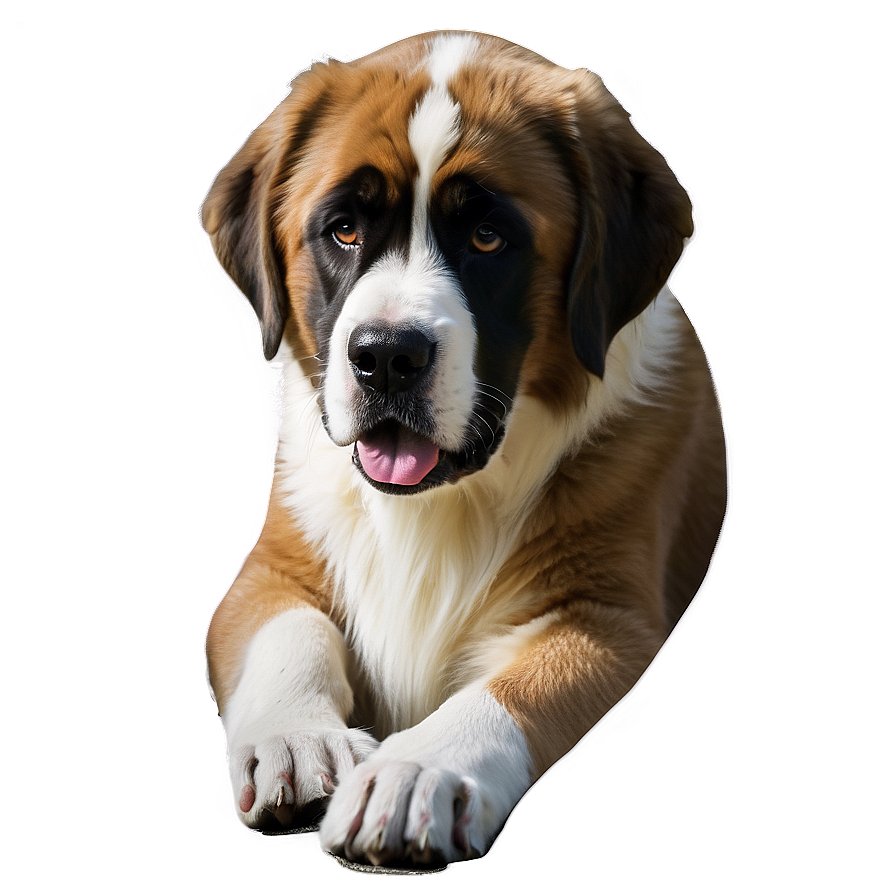 St Bernard Paw Print Png Kht44