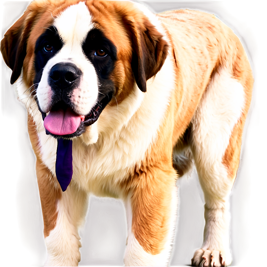 St Bernard Sitting Pretty Png Ioe