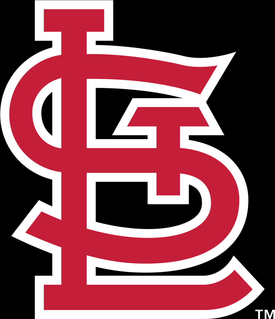 St Louis Cardinals Logo Redand White