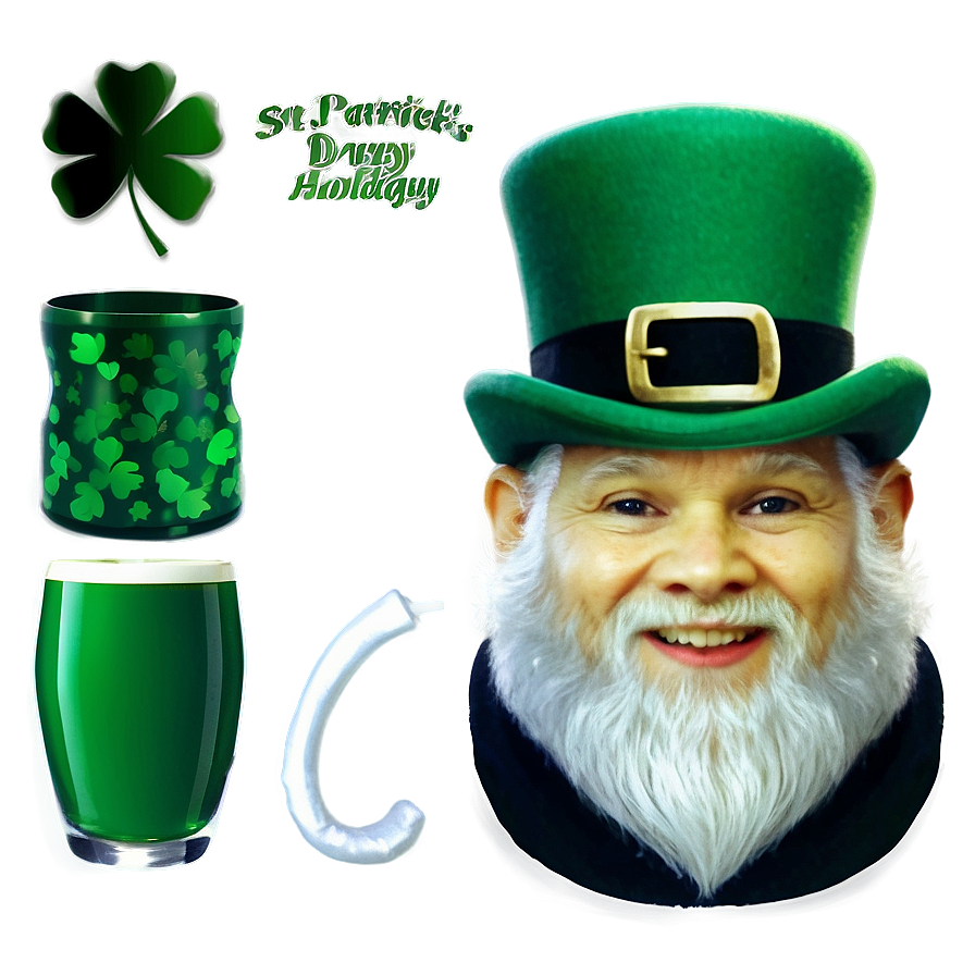 St. Patrick's Day Green Holiday Png Iyu96