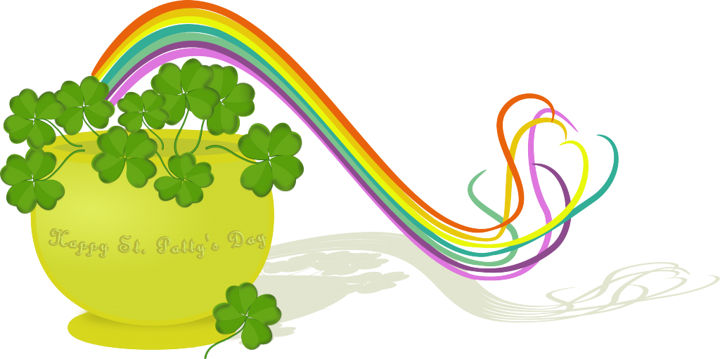 St Patricks Day_ Pot Of Gold_ Rainbow