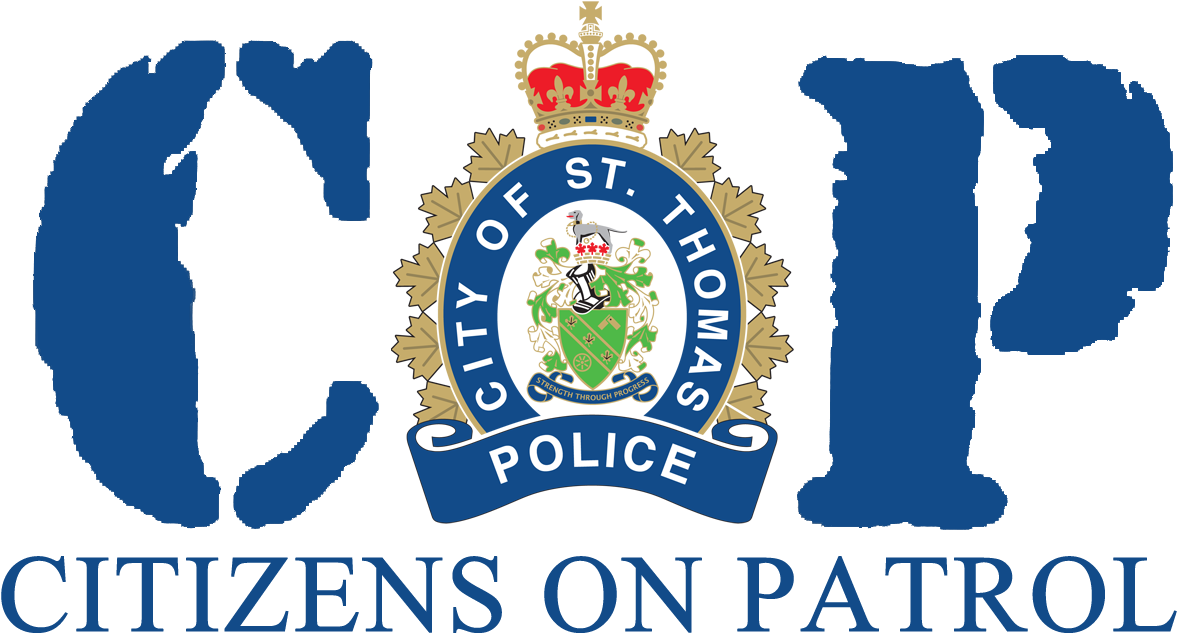 St Thomas Police Citizens On Patrol Logo