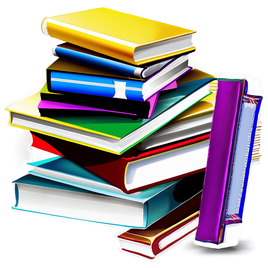 Stack Of Books Png Adu