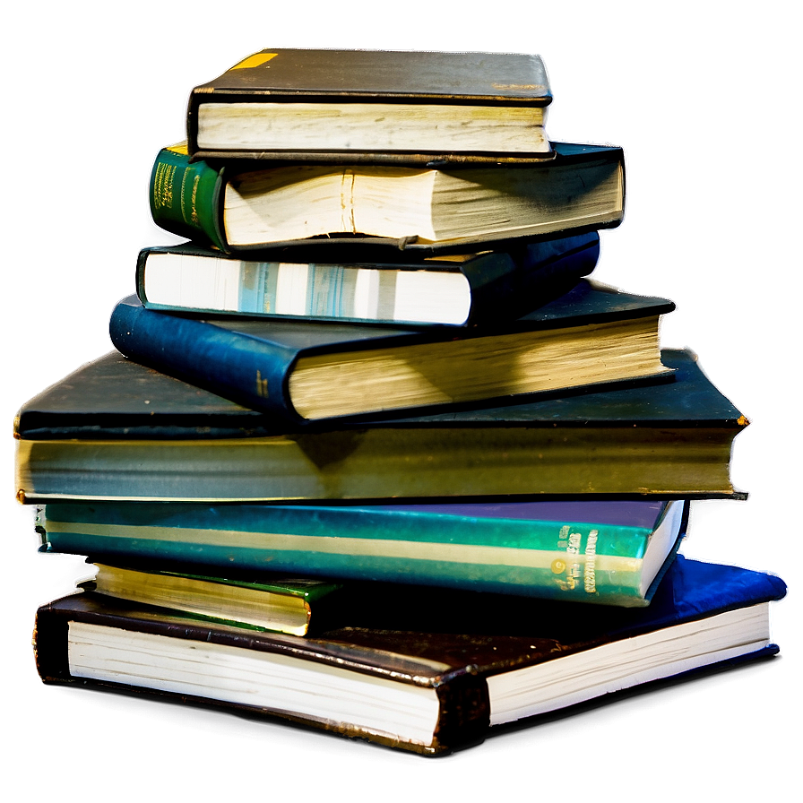 Stack Of Business Books Png 93