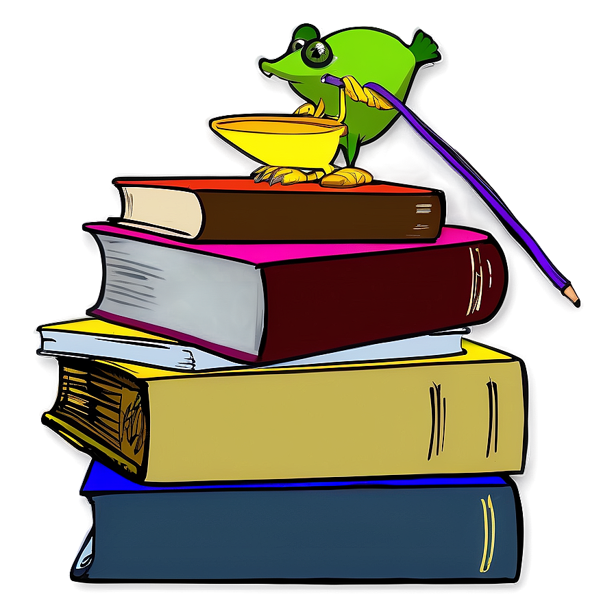 Stack Of Children's Books Png Cwo