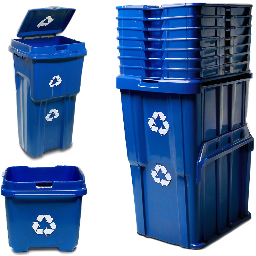 Stackable Recycling Bin Png 06212024