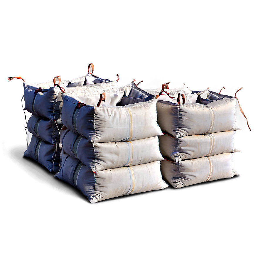 Stackable Sandbags For Barrier Png Ojv46