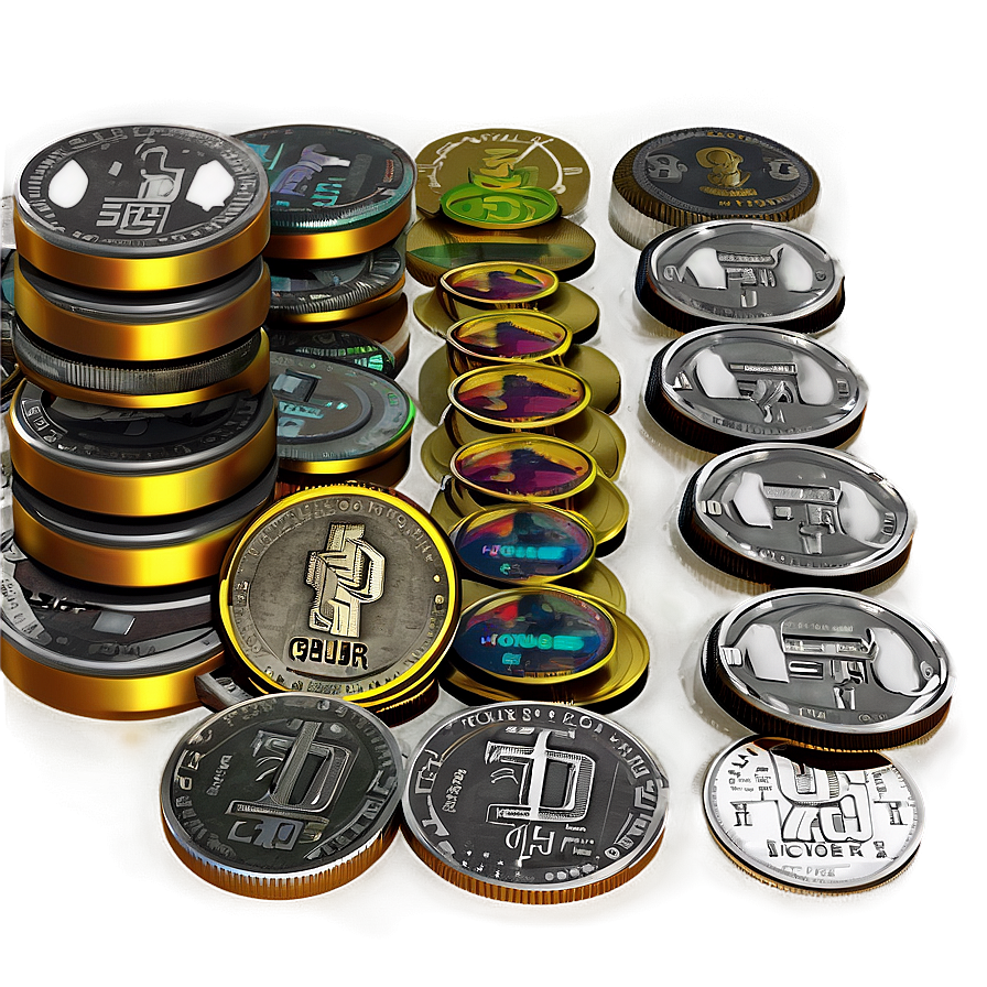 Stacked Coins Png 63