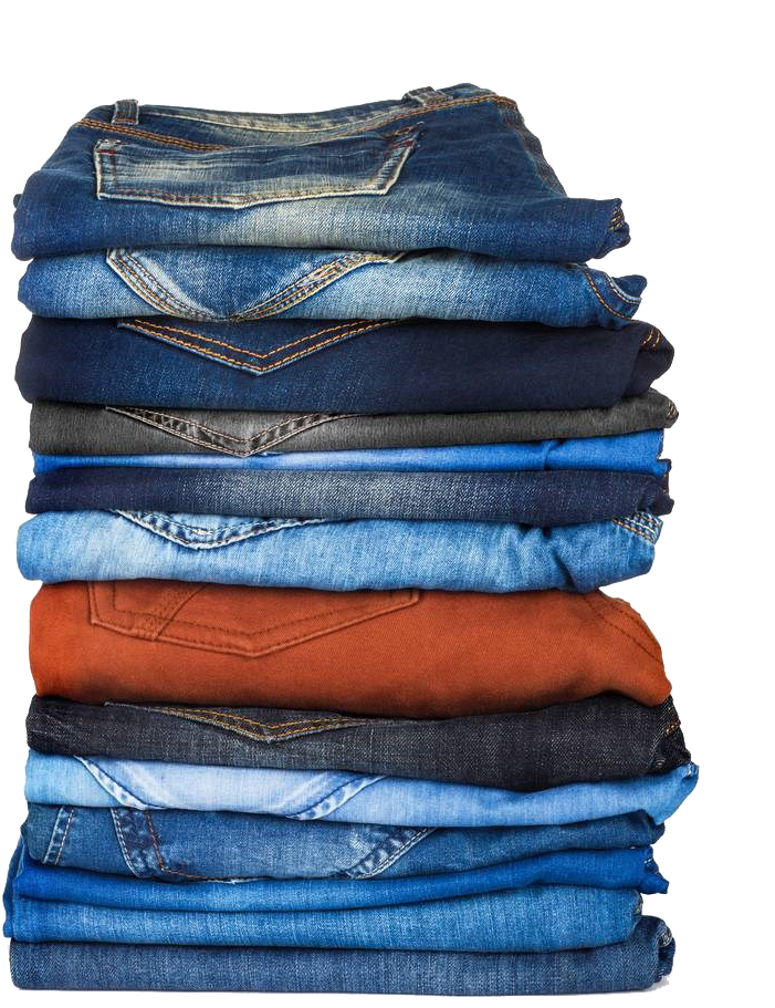 Stacked Denim Jeans Variety