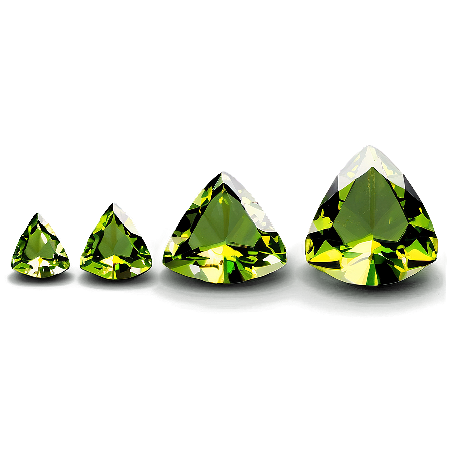 Stacked Peridot Stones Png Xxg67