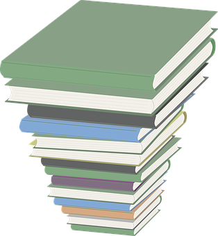 Stackof Books Graphic