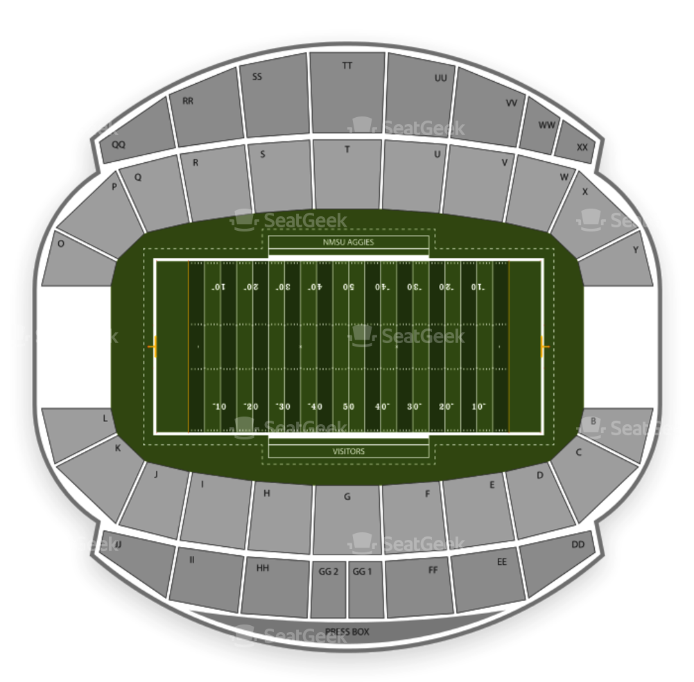 Stadium Seating Chart Graphic