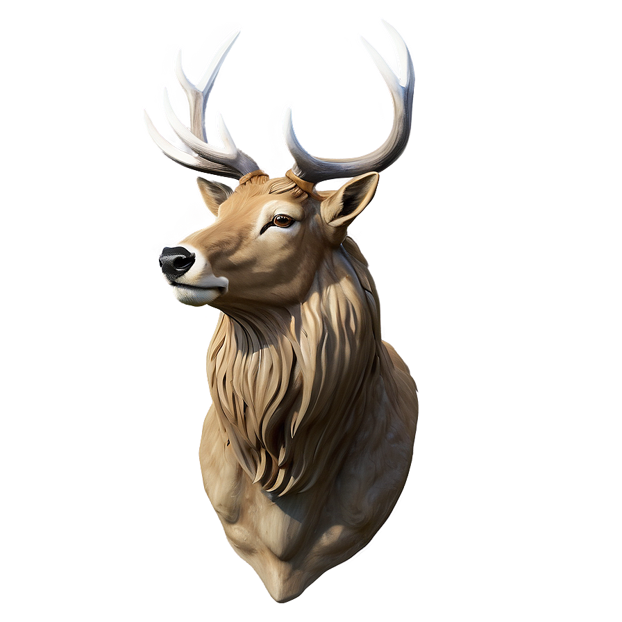 Stag Head Profile Png 06292024