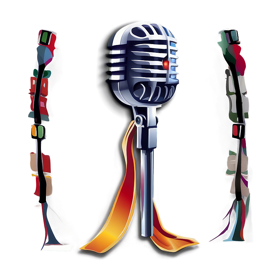 Stage Microphone Png 04292024