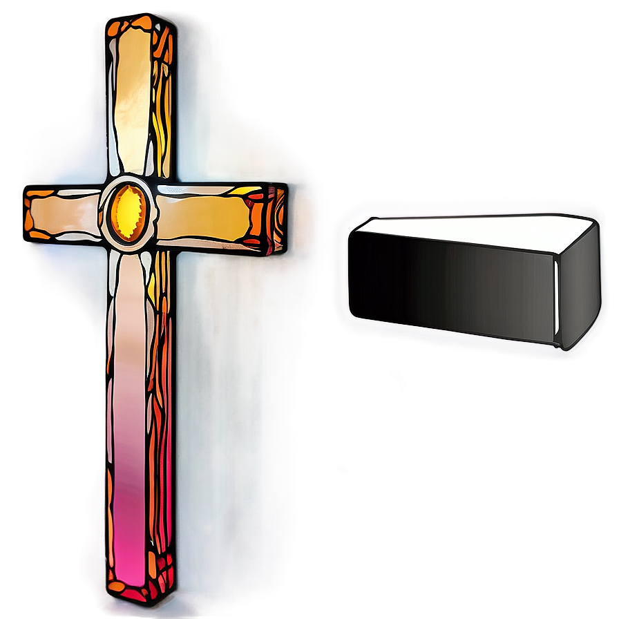 Stained Glass Cross Png 32