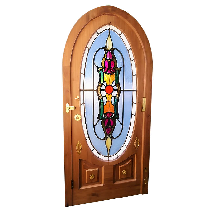 Stained Glass Door Design Png 06262024