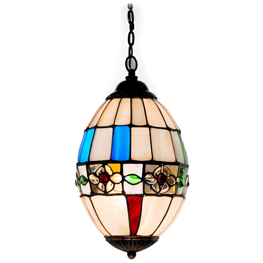 Stained Glass Pendant Light Png Xum99