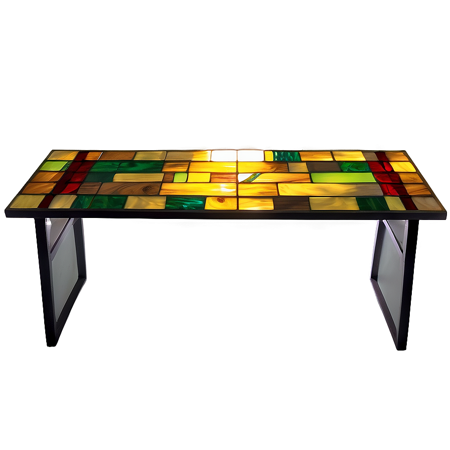 Stained Glass Table Art Png Cxt