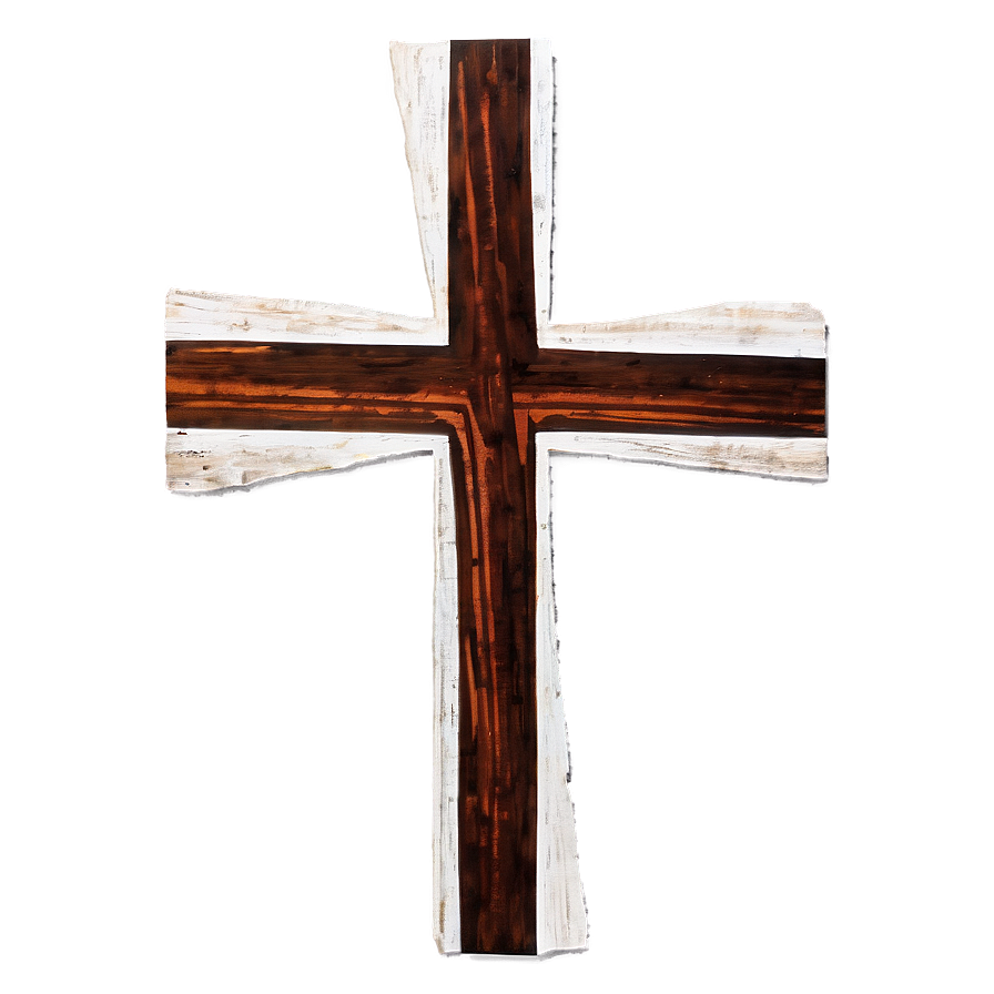 Stained Wooden Cross Png Igu81