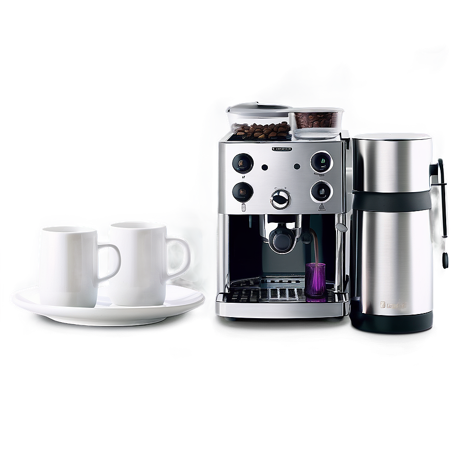 Stainless Steel Coffee Machine Png 96