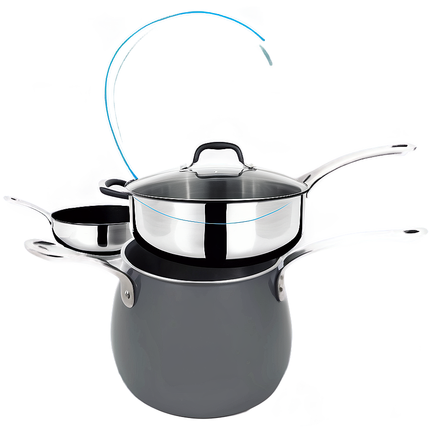 Stainless Steel Cooking Pot Png 06122024