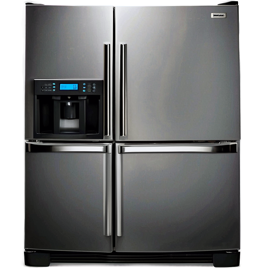 Stainless Steel Fridge Png 05252024