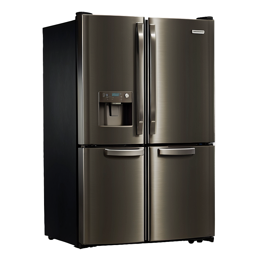 Stainless Steel Refrigerator Png Ekm68