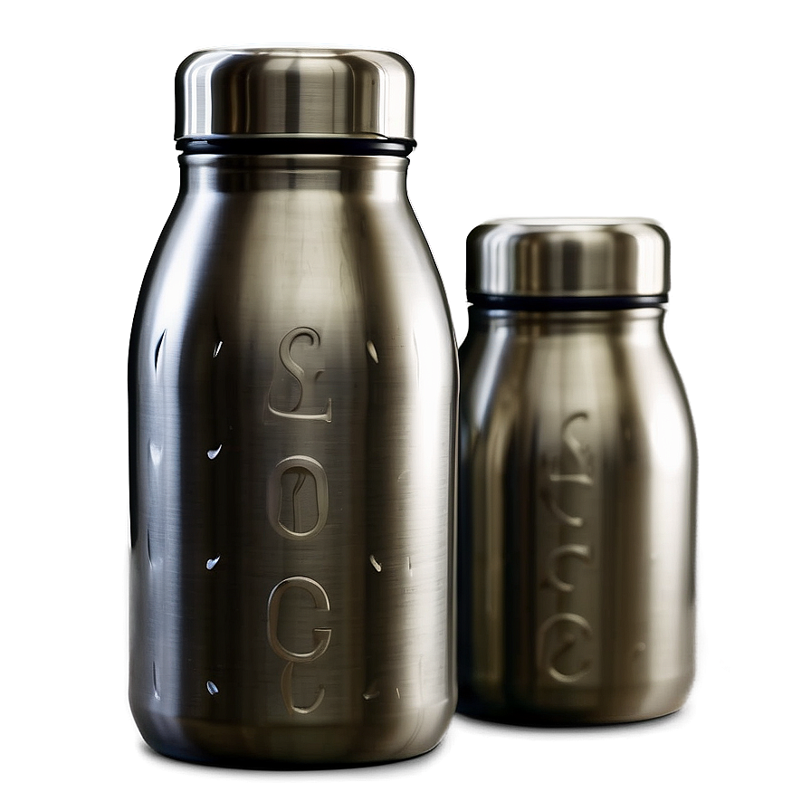 Stainless Steel Water Bottle Png Bto