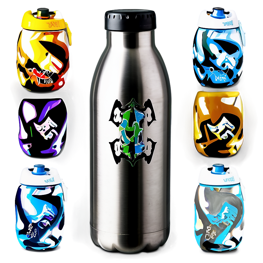 Stainless Steel Water Bottle Png Qej