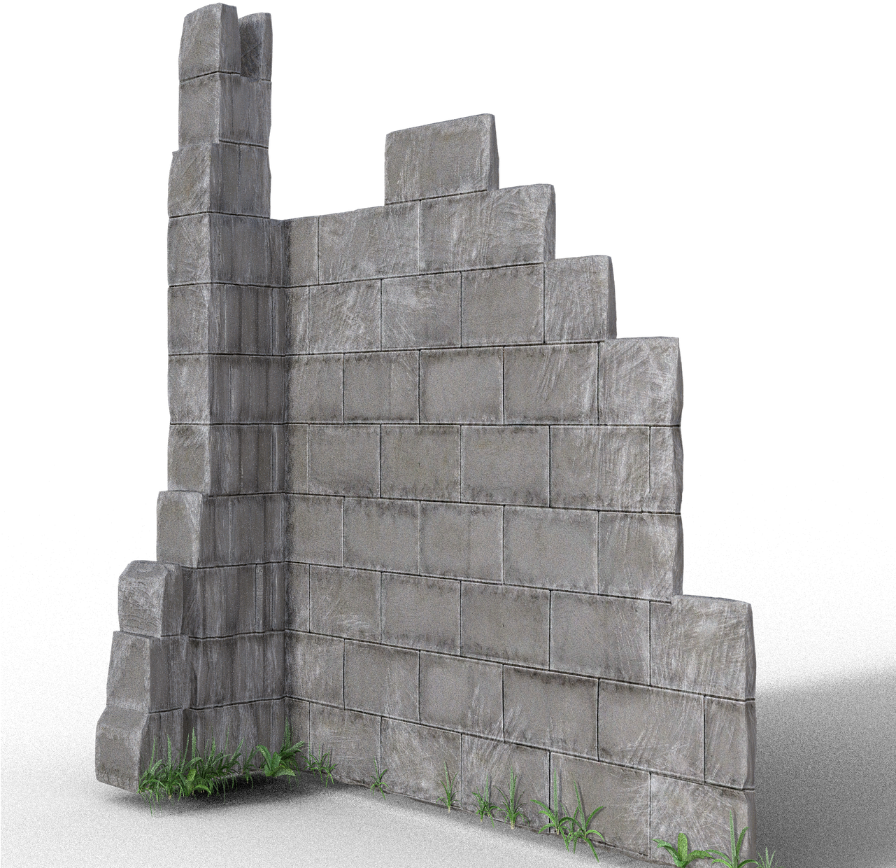 Staircase Style Stone Wall