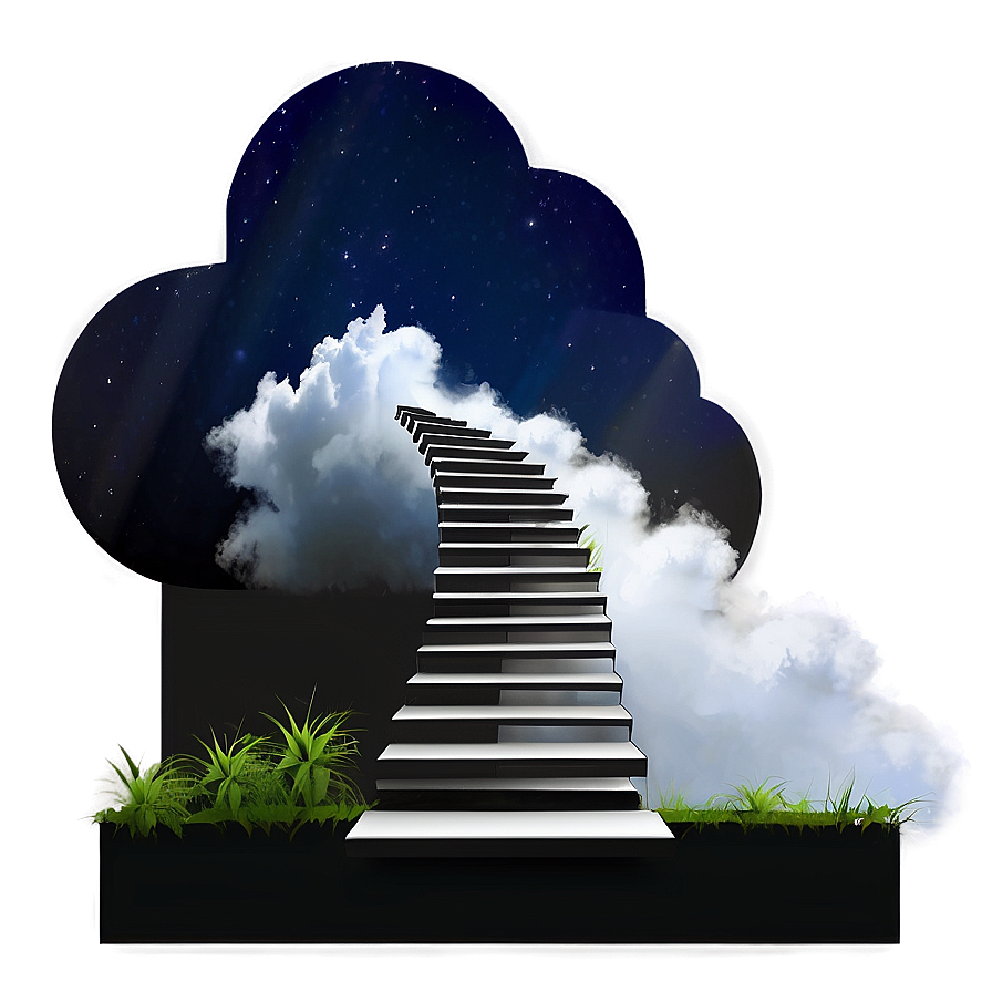 Stairway To The Clouds Png 90