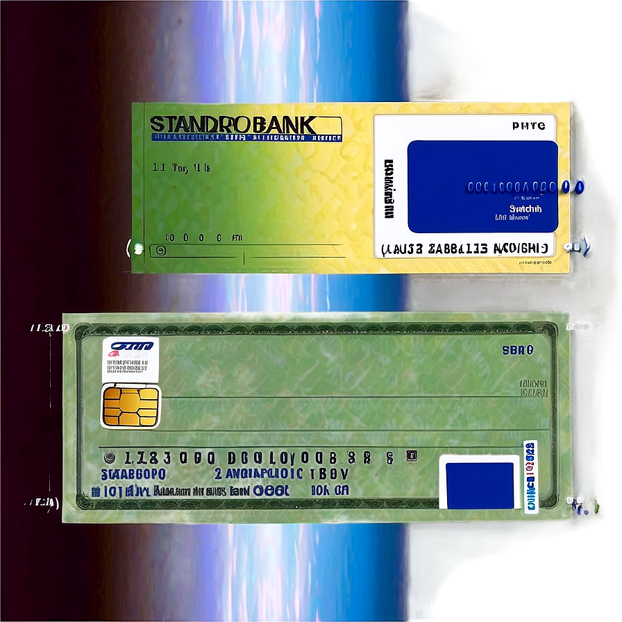 Standard Bank Check Png 1