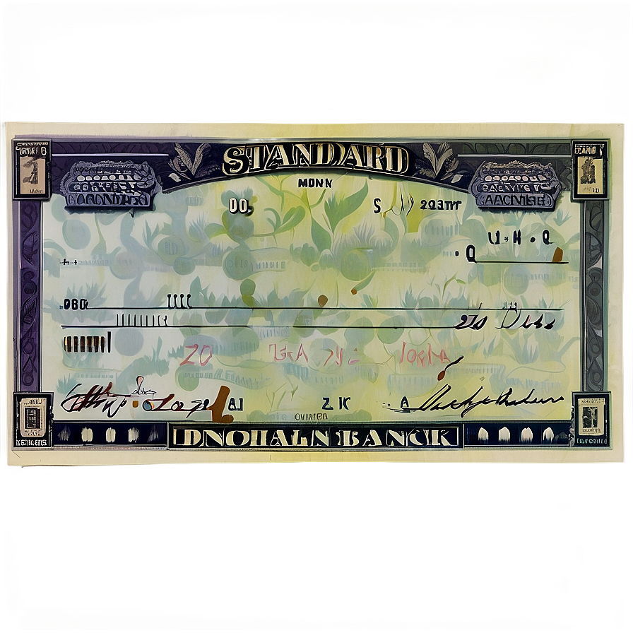 Standard Bank Check Png 3