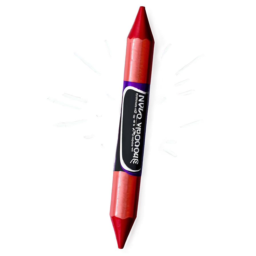 Standard Red Crayon Png Bue60