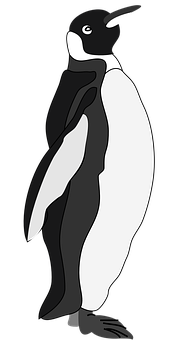 Standing Penguin Graphic