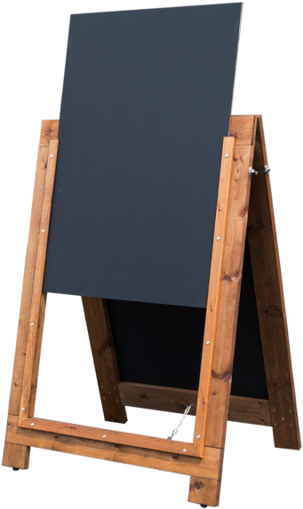 Standing Wooden A Frame Chalkboard