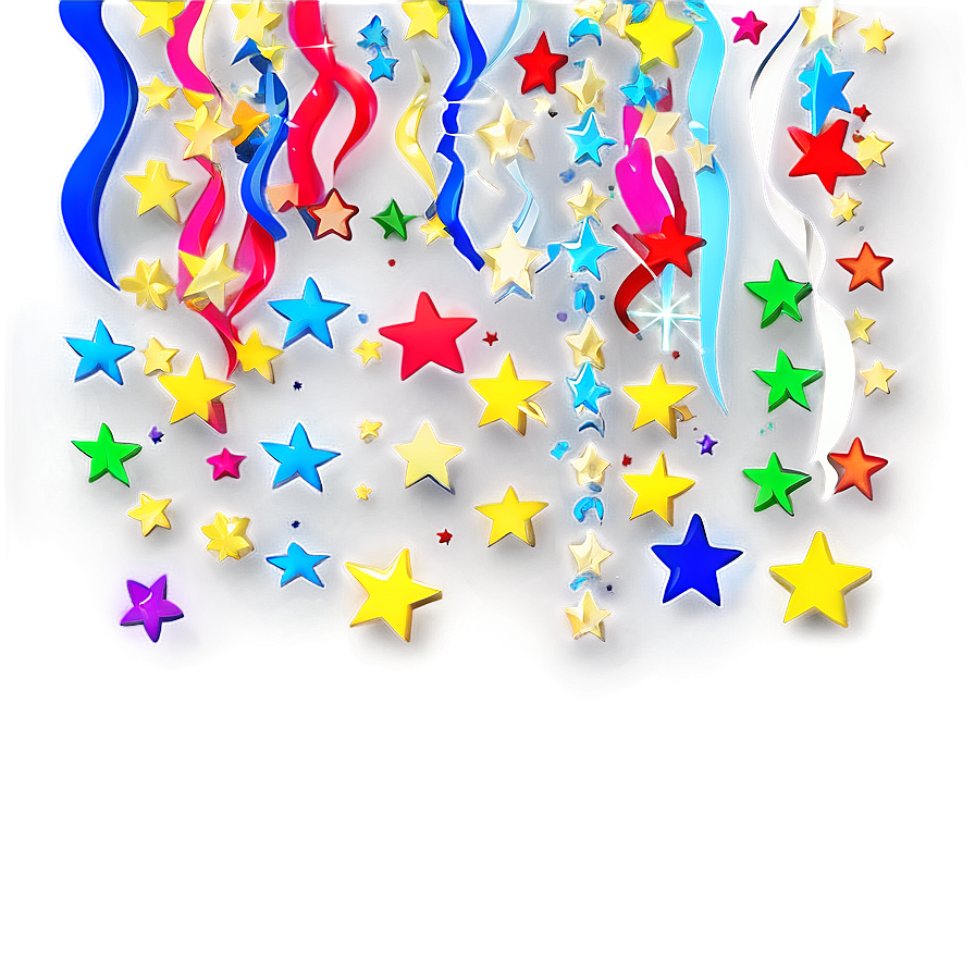 Star Confetti Png 27