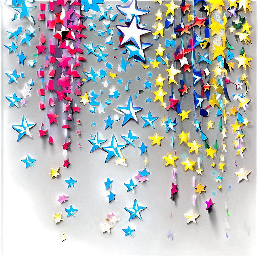 Star Confetti Png Ltw